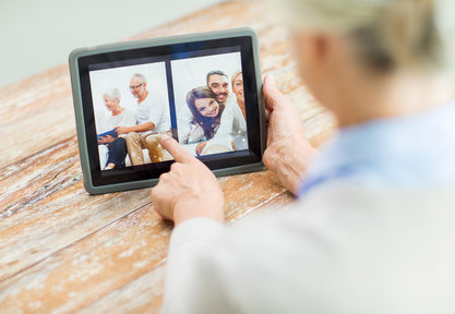 Visualisation de photos de famille